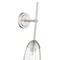 Z-Lite Arden Wall Sconce, 1-Light, 4.5 In.W x 7 In.L x 21.5 In.H, Brushed Nickel/Clear 651S-BN - alternate 3